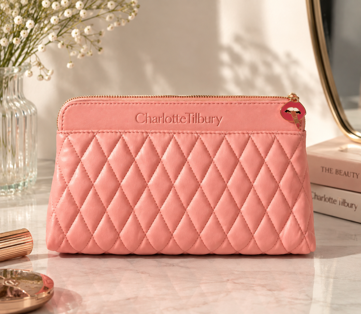 Charlotte Tilbury Quilted Pouch