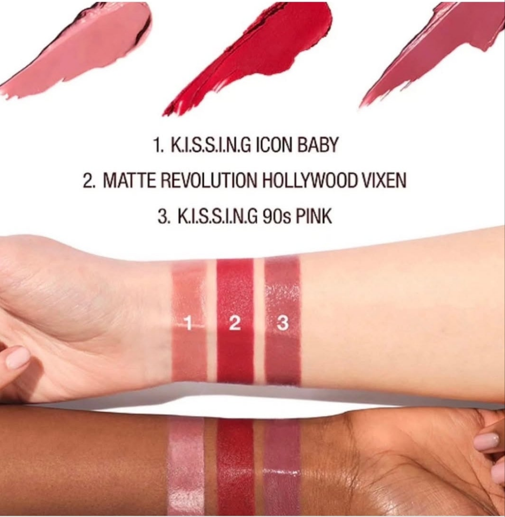 Charlotte Tilbury Iconic Mini Lip Trio