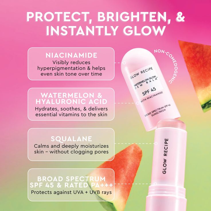 Glow Recipe Watermelon Sunscreen Stick