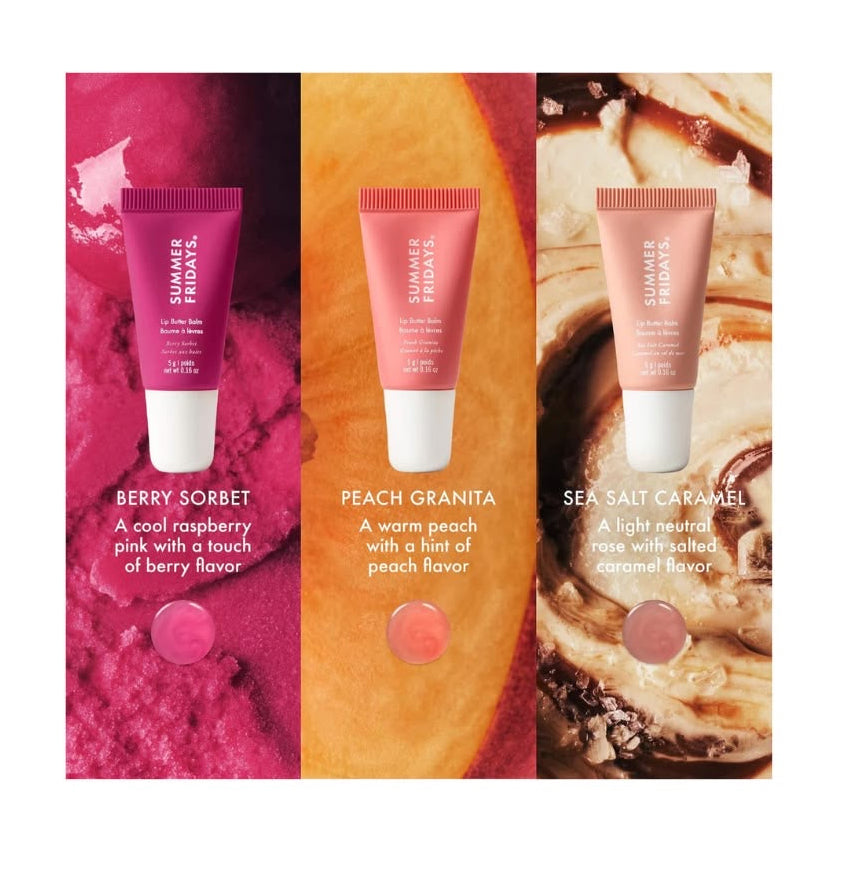 The Sweet Summer Minis Lip Butter Balm Trio Set