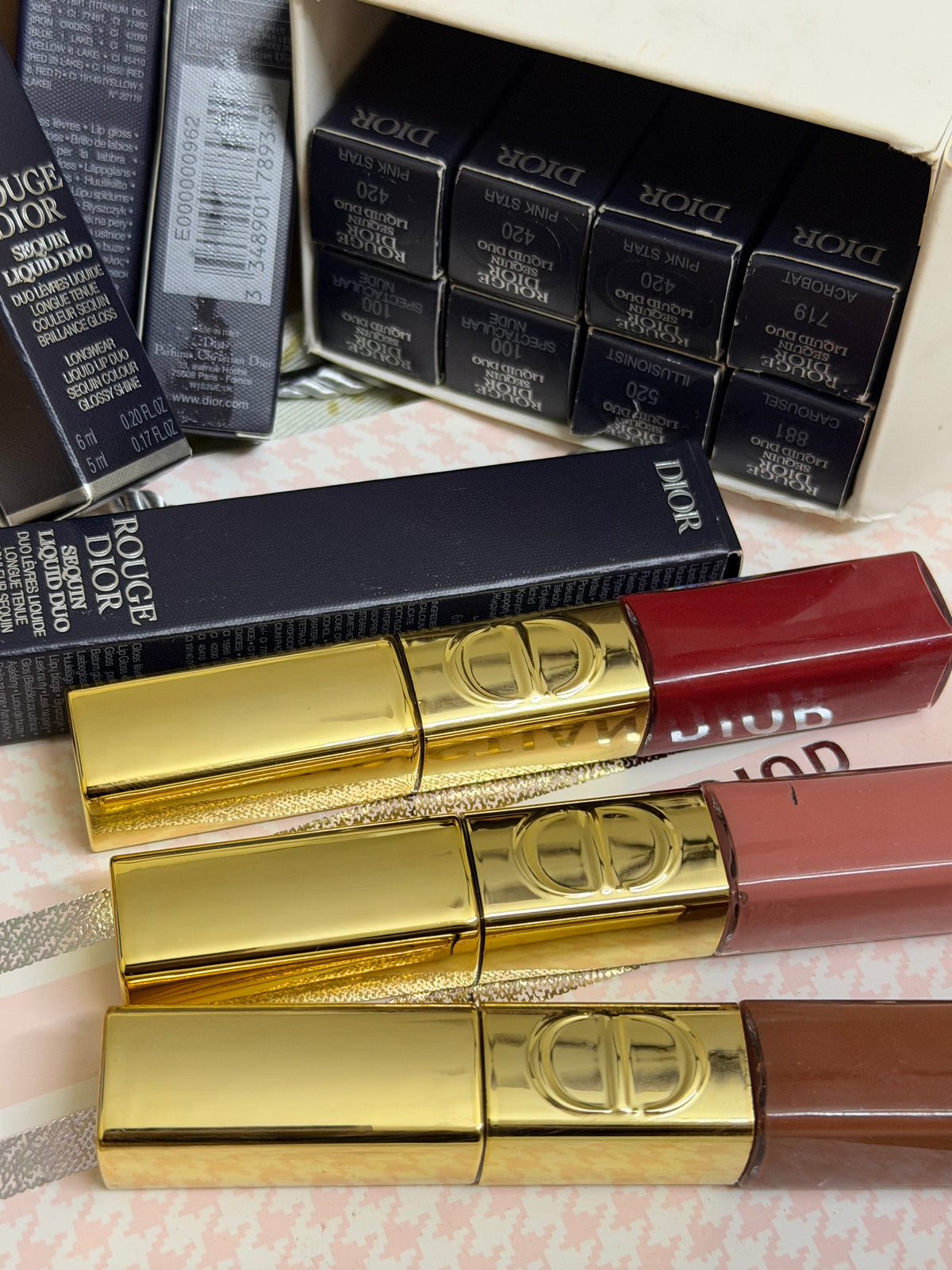 Dior Sequin Liquid Duo Lipstick