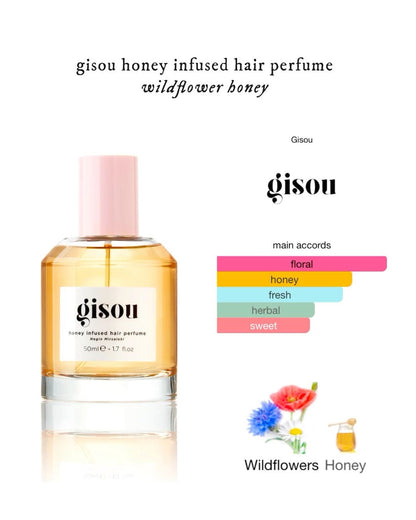 Gisou Honey Infused Hair Perfume • Wildflower Honey 50ml