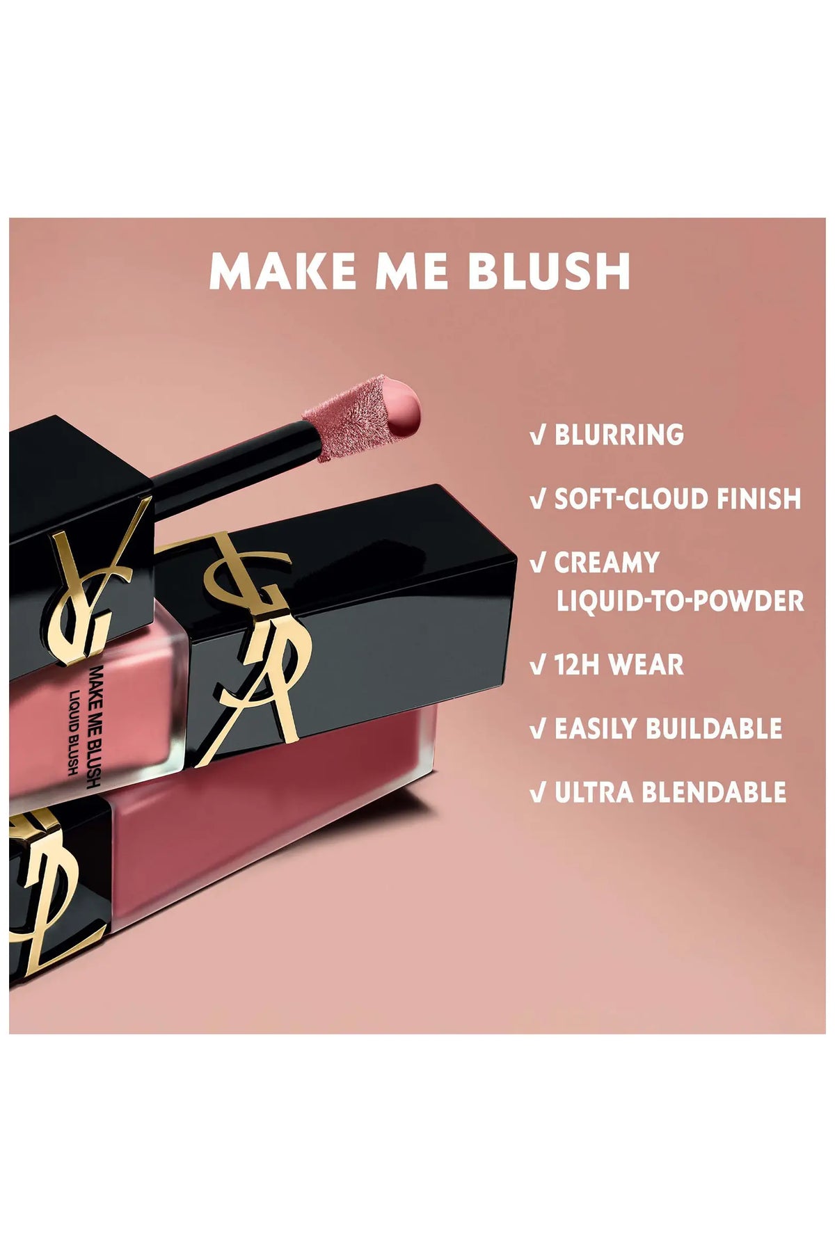 YSL Lip & Blush Holiday Gift Set
