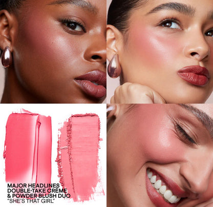 Patrick-Ta Creme & Powder Blush Duo