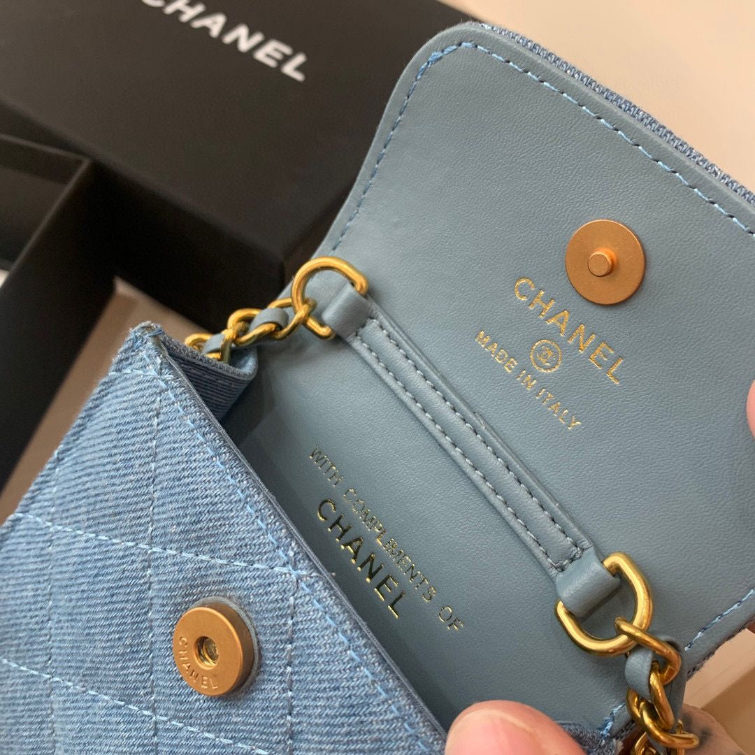 Chanel Crossbody Demin Bag