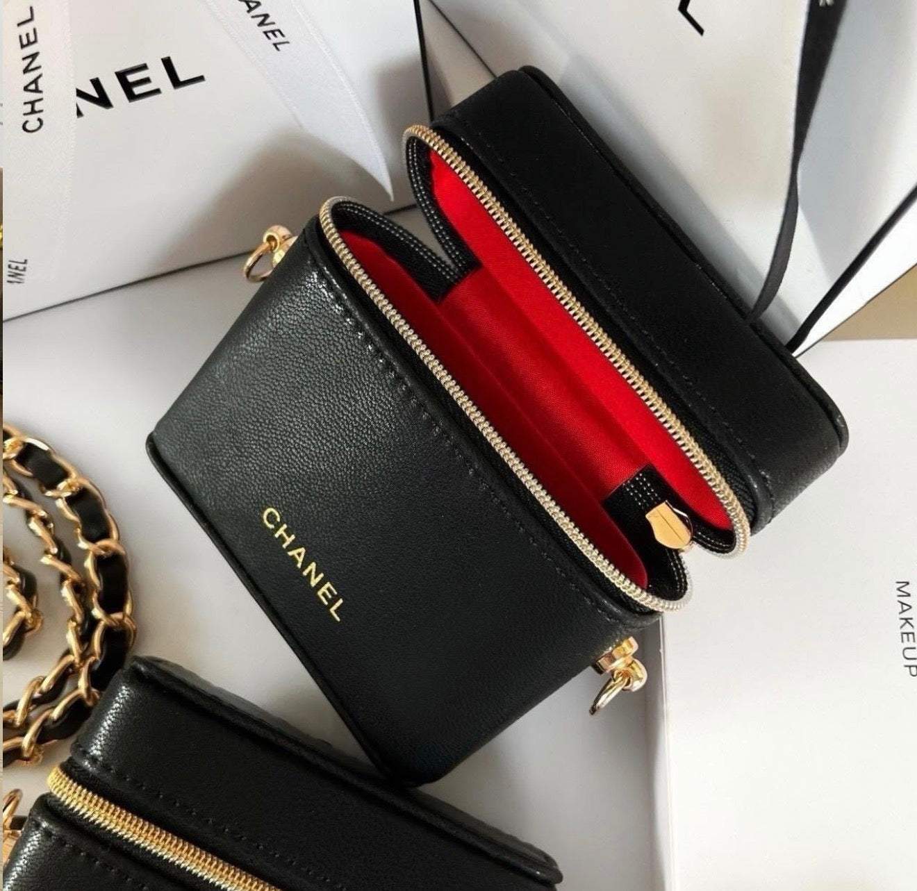 Chanel Novelty Makeup Bag