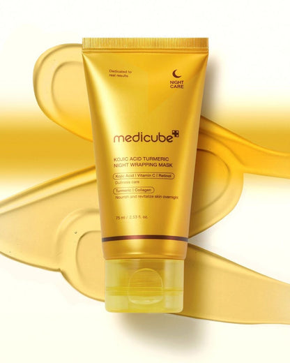 Medicube Kojic Acid Turmeric Night Wrapping Mask