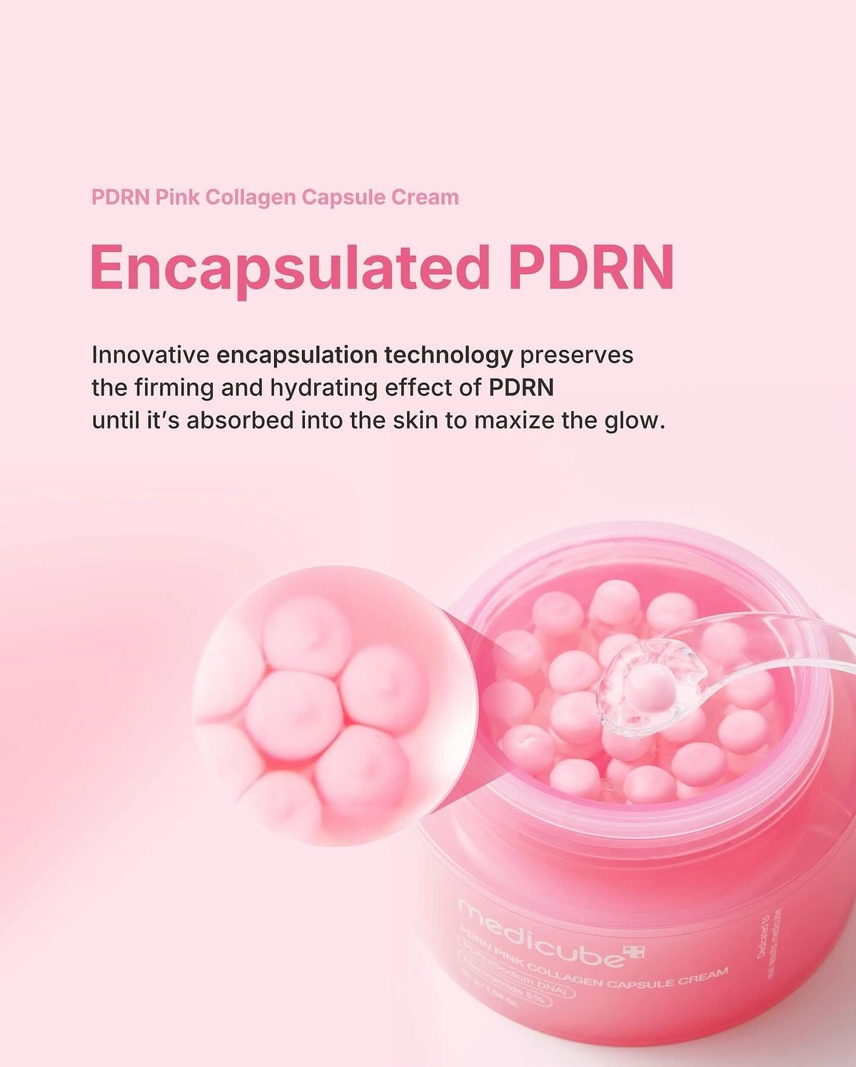 Medicube PDRN Pink Collagen Capsule Cream