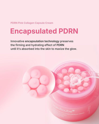 Medicube PDRN Pink Collagen Capsule Cream