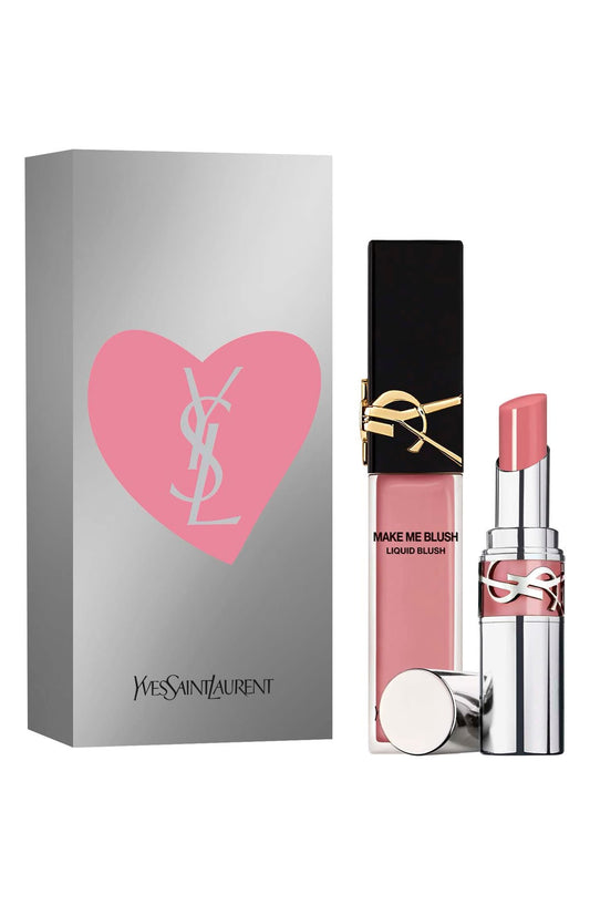 YSL Lip & Blush Holiday Gift Set