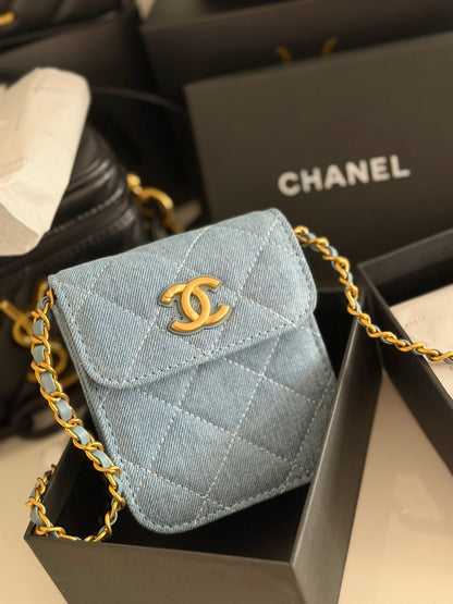 Chanel Crossbody Demin Bag