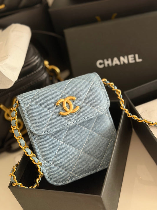 Chanel Crossbody Demin Bag