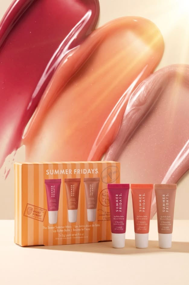The Sweet Summer Minis Lip Butter Balm Trio Set