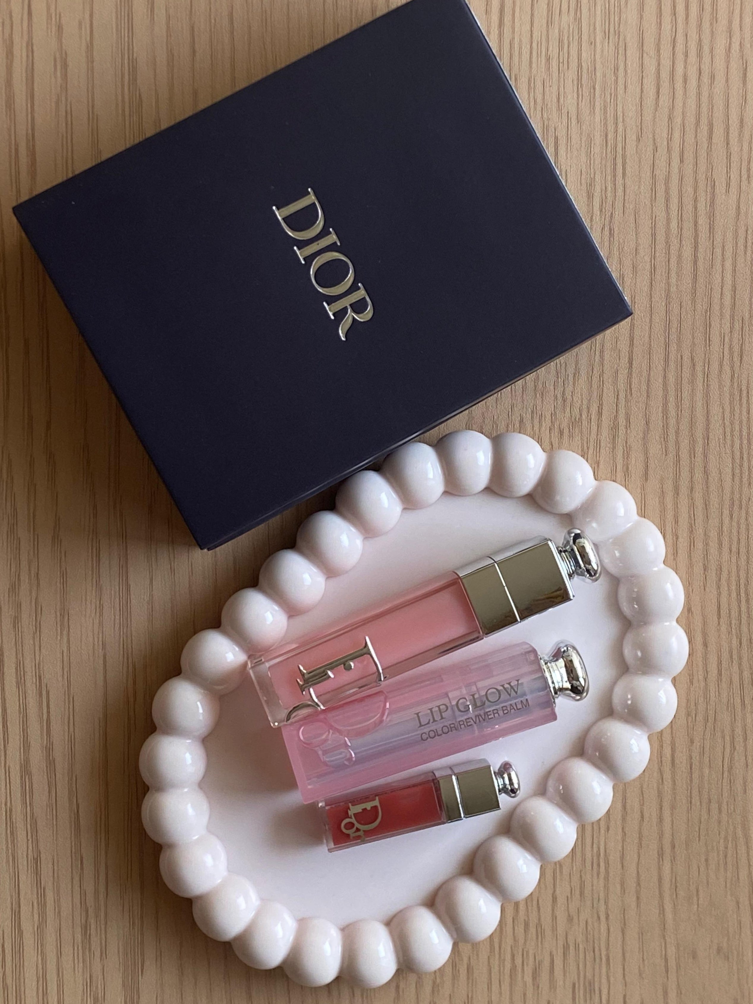 2本セットDior Addict LipGlow 033,2022数量限定色 Dior Lip Addict Set – Heavenliy